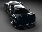 Черный Aston Martin